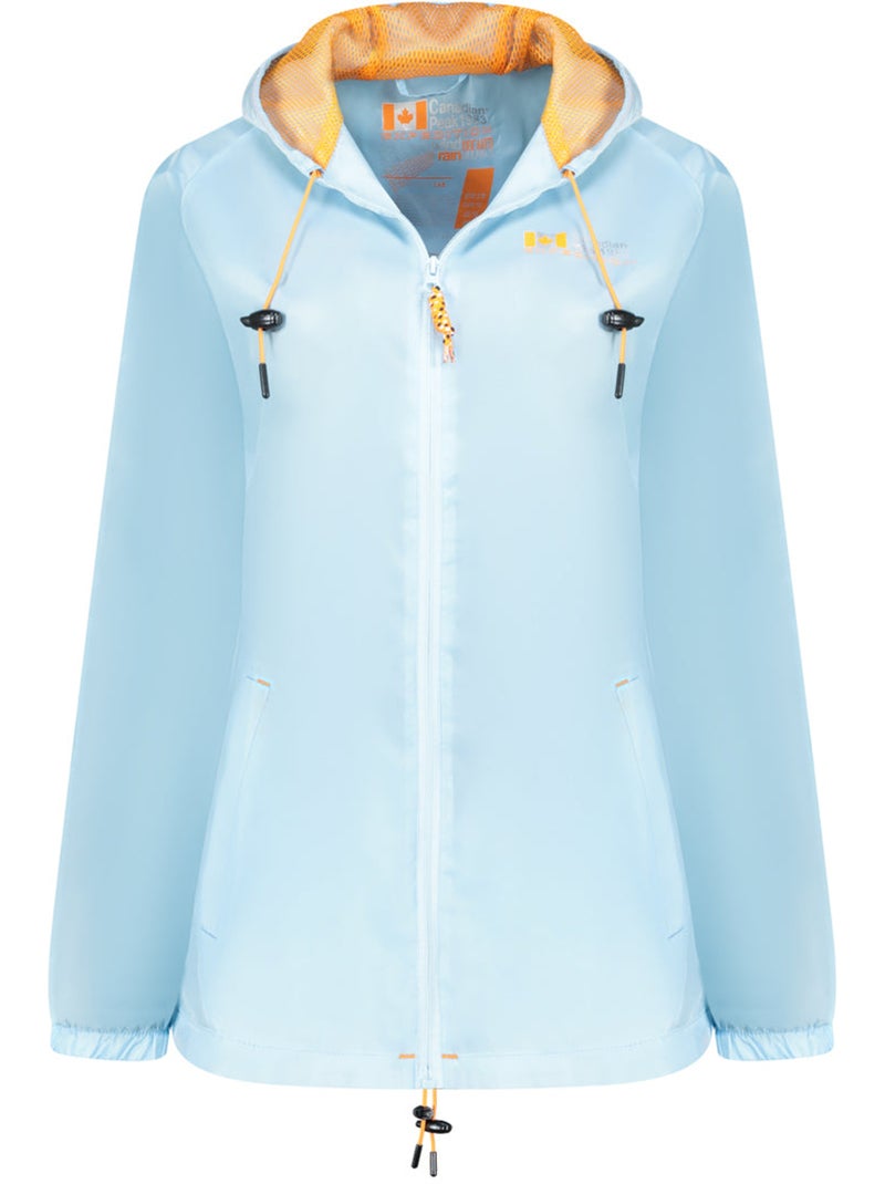 Blusão corta-vento boateak – canadian peak Azul-céu - Kiabi