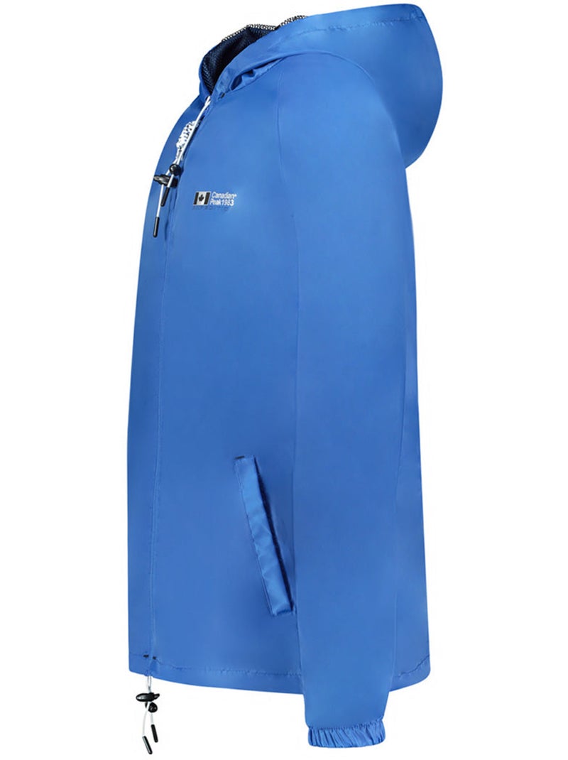 Blusão corta-vento boateak – canadian peak Azul-real - Kiabi