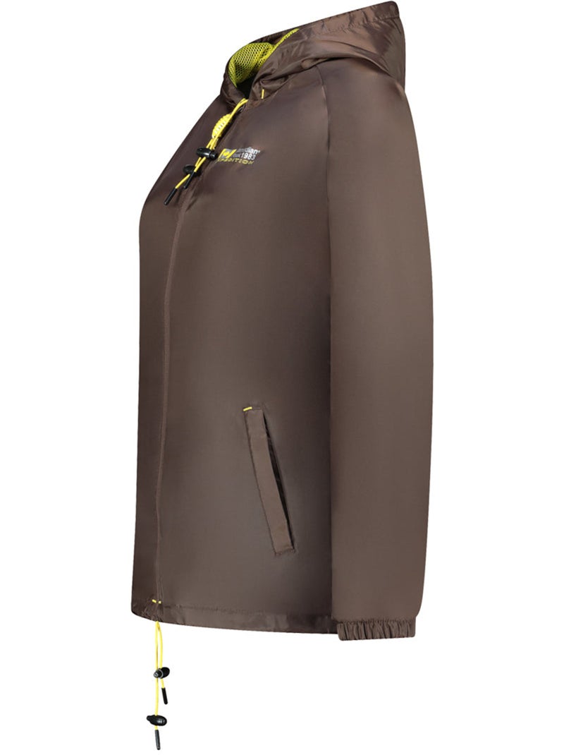 Blusão corta-vento boateak – canadian peak Castanho - Kiabi