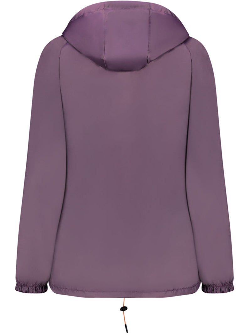 Blusão corta-vento boateak – canadian peak Roxo - Kiabi