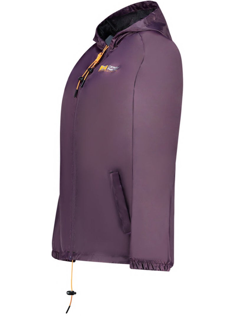 Blusão corta-vento boateak – canadian peak Roxo - Kiabi