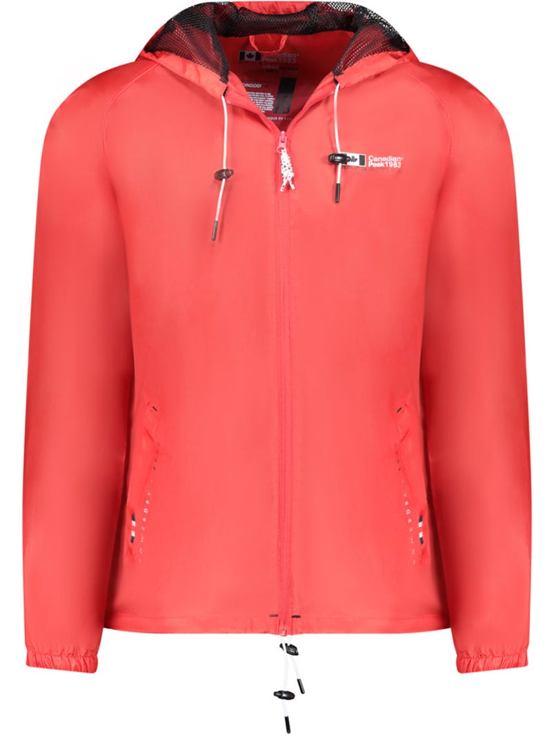 Blusão corta-vento boateak – canadian peak Vermelho - Kiabi
