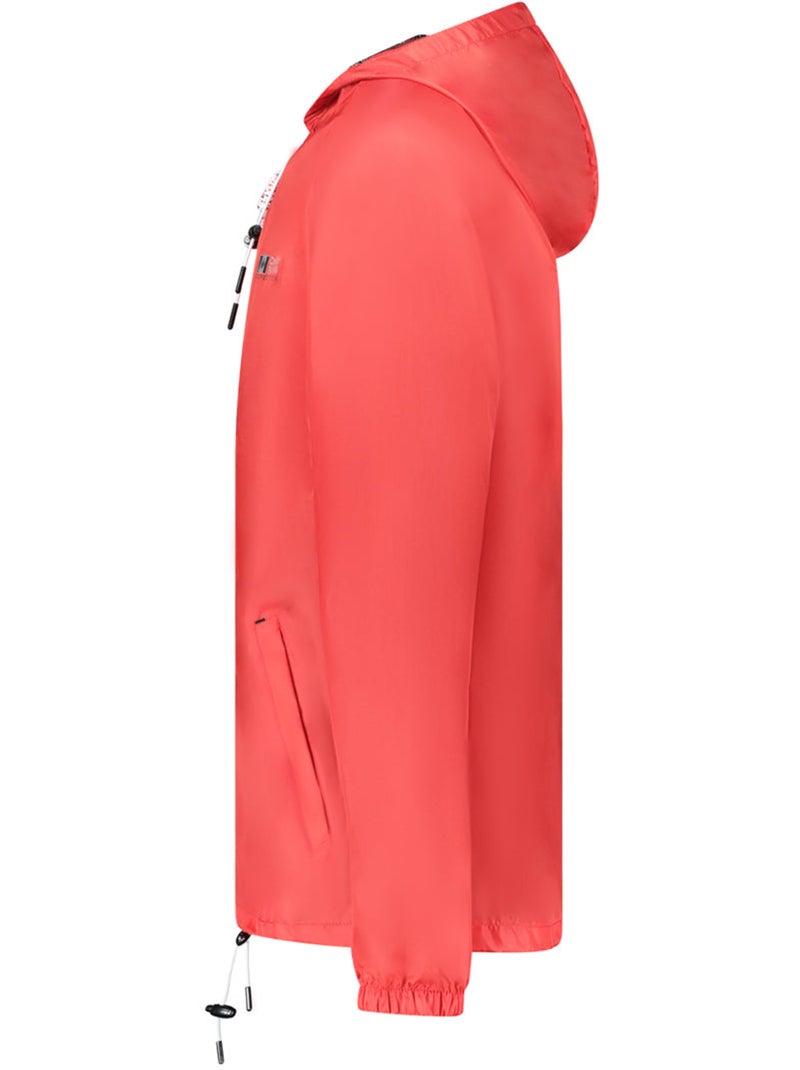 Blusão corta-vento boateak – canadian peak Vermelho - Kiabi