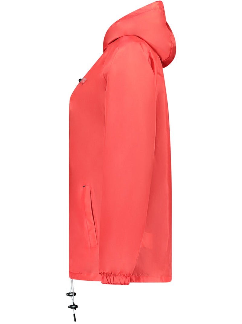 Blusão corta-vento boateak – canadian peak Vermelho - Kiabi