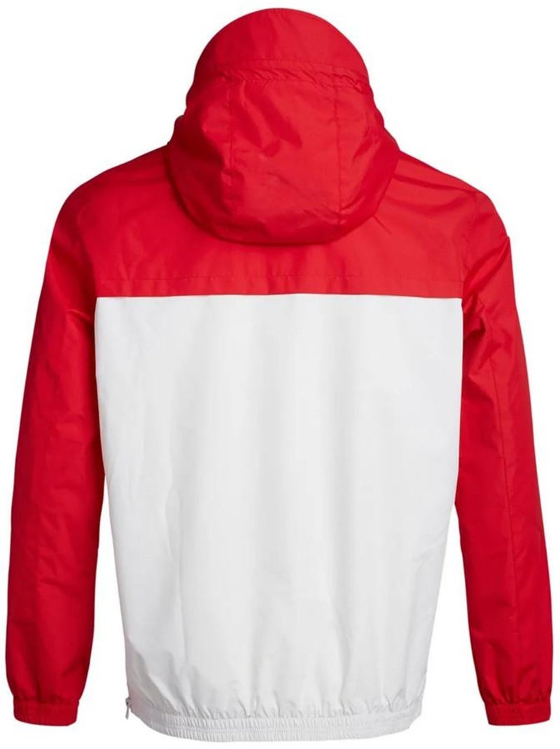 Blusão Corta-Vento Branco/Vermelho para Homem Teddy Smith Banko Vermelho - Kiabi