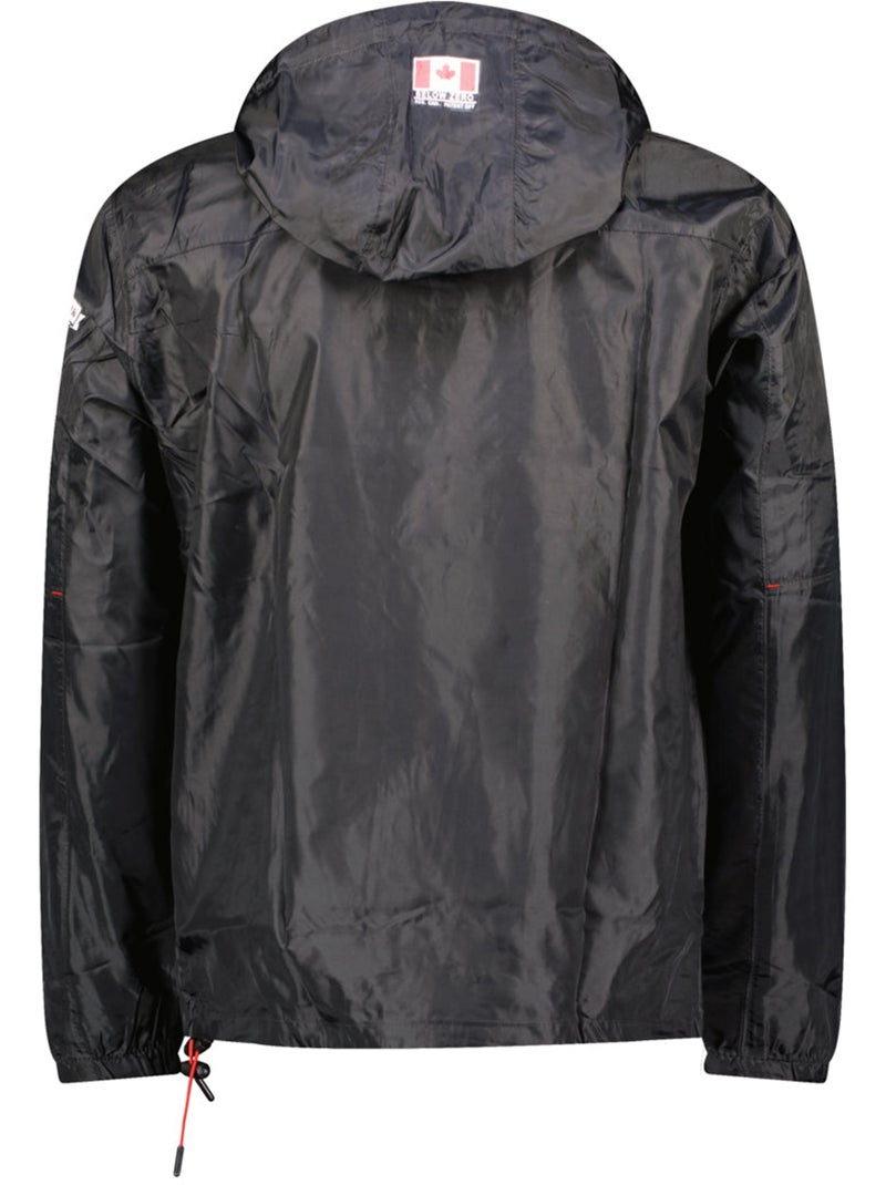 Blusão corta-vento butaneak – canadian peak Preto - Kiabi