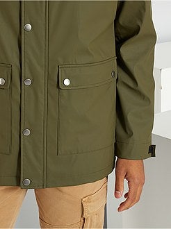 Blusão corta-vento com capuz - Kiabi