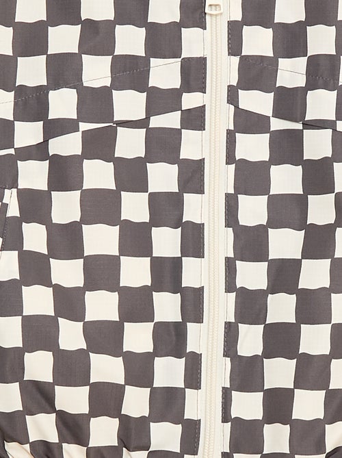 Blusão corta-vento com capuz - Kiabi