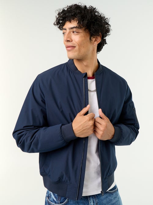 Blusão curto estilo aviador - Kiabi