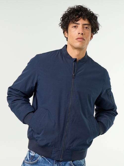 Blusão curto estilo aviador - Kiabi