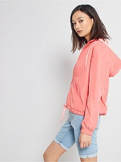 Blusão curto impermeável - Kiabi