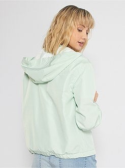 Blusão curto impermeável - Kiabi