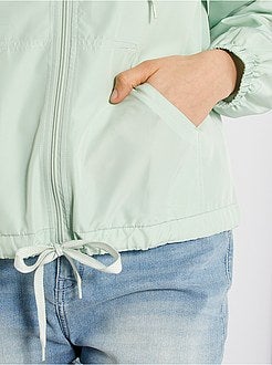 Blusão curto impermeável - Kiabi