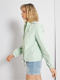 Blusão curto impermeável - Kiabi