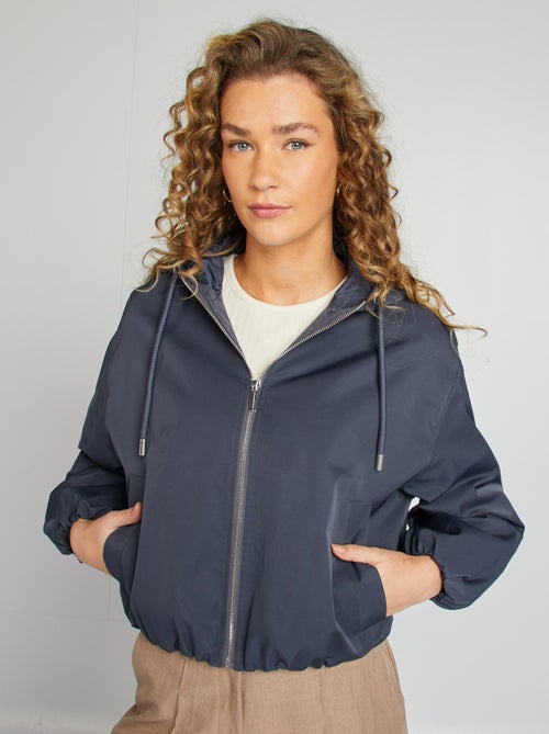 Blusão curto oversize - Kiabi