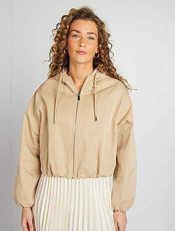 Blusão curto oversize