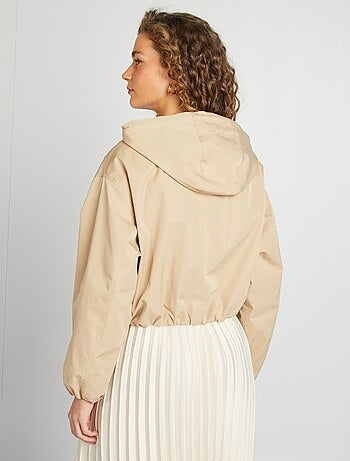 Blusão curto oversize
