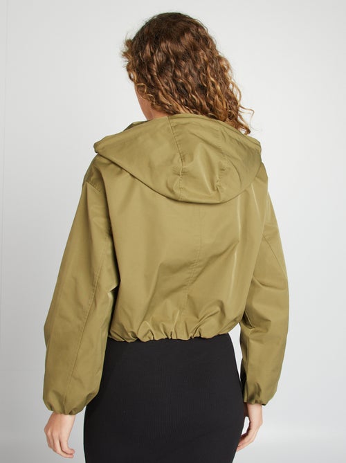 Blusão curto oversize - Kiabi