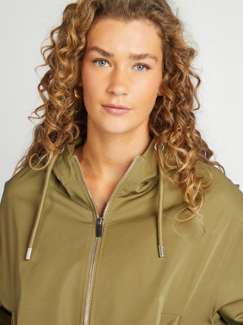 Blusão curto oversize - Kiabi