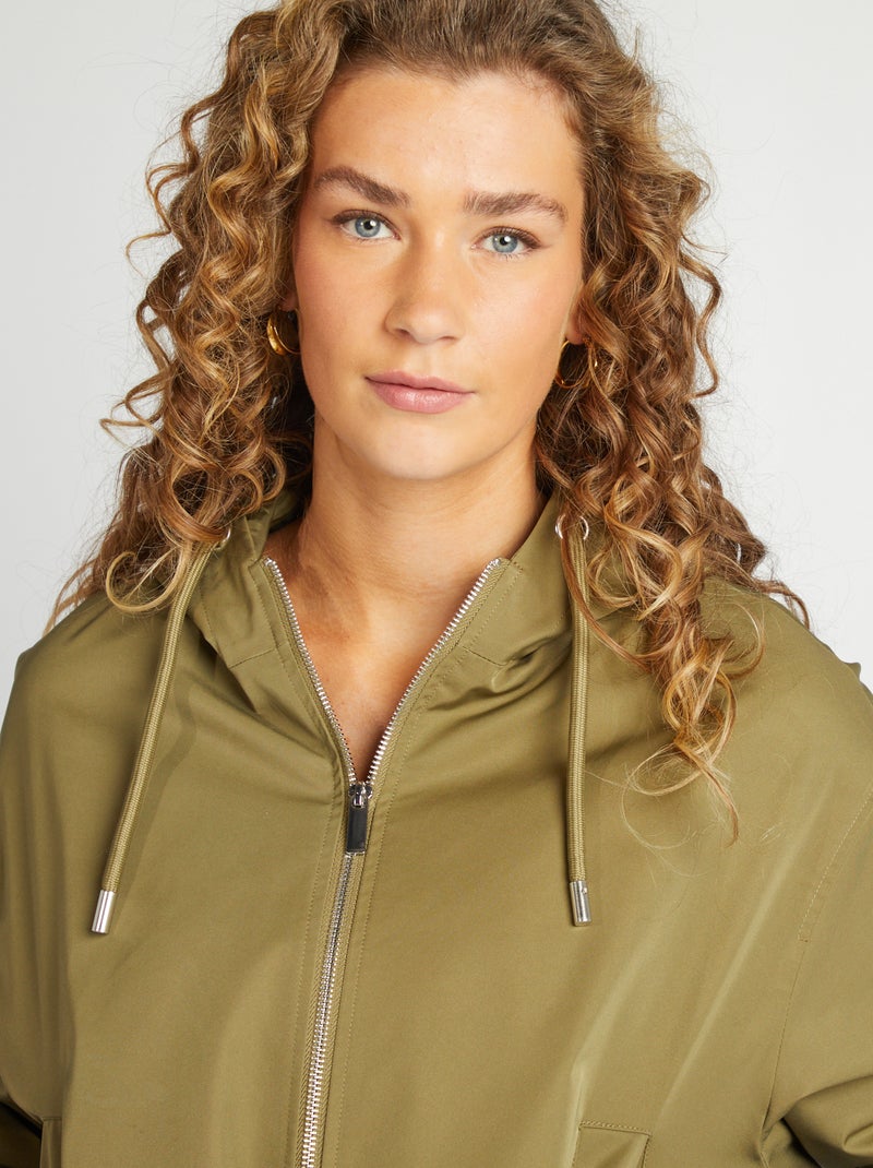 Blusão curto oversize CAQUI - Kiabi