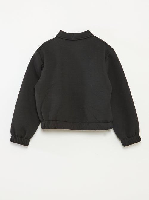 Blusão de malha Milano com base elástica - Kiabi