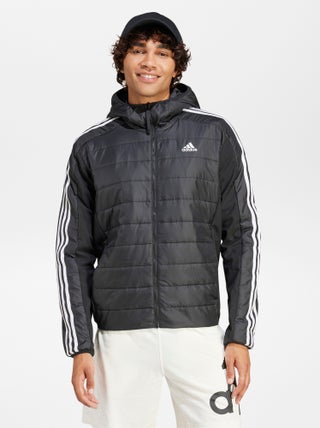 Blusão de penas com capuz 'Adidas'