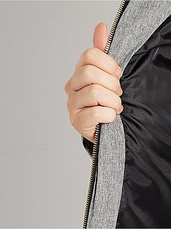 Blusão de penas com capuz - Kiabi