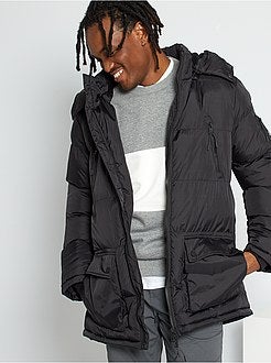 Blusão de penas com capuz - Kiabi