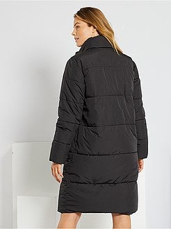 Blusão de penas comprido 'JDY' - Kiabi