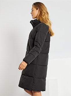 Blusão de penas comprido 'JDY' - Kiabi