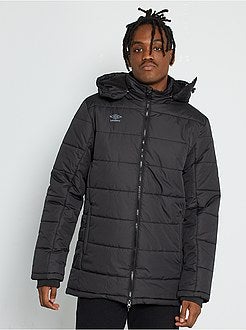 Blusão de penas comprido 'Umbro' - Kiabi