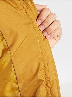 Blusão de penas curto 'JDY' - Kiabi