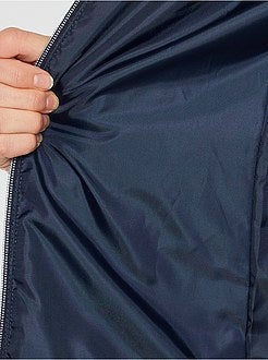 Blusão de penas impermeável com capuz - Kiabi