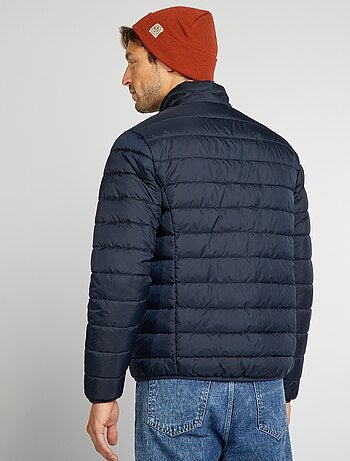 Blusão de penas leve acolchoado