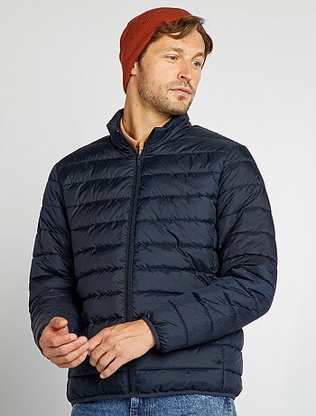 Blusão de penas leve acolchoado