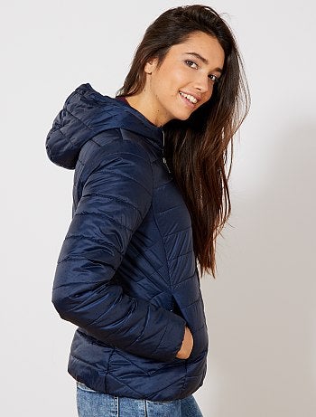 Blusão de penas leve acolchoado - Kiabi