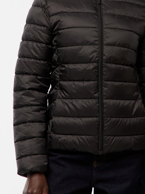 Blusão de penas leve acolchoado e impermeável - Kiabi