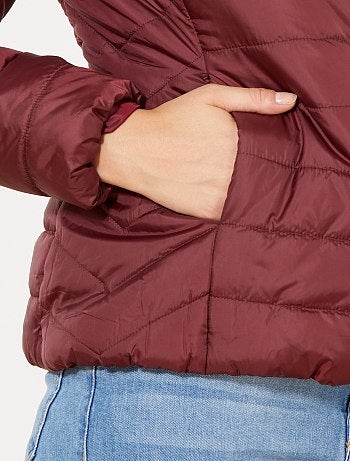 Blusão de penas leve acolchoado - Kiabi