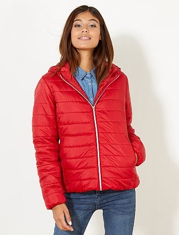 Blusão de penas leve acolchoado - Kiabi