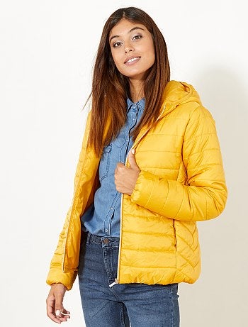 Blusão de penas leve acolchoado - Kiabi