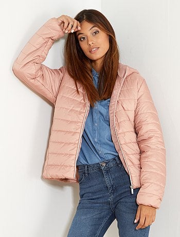 Blusão de penas leve acolchoado - Kiabi