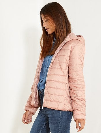 Blusão de penas leve acolchoado - Kiabi