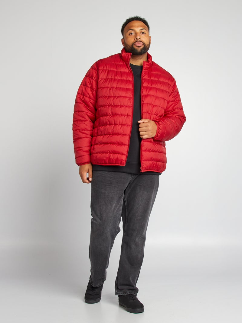 Blusão de penas leve VERMELHO - Kiabi