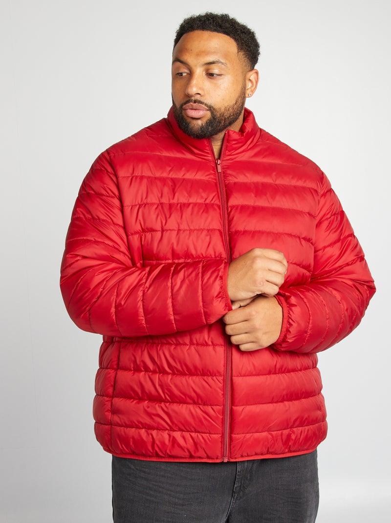 Blusão de penas leve VERMELHO - Kiabi