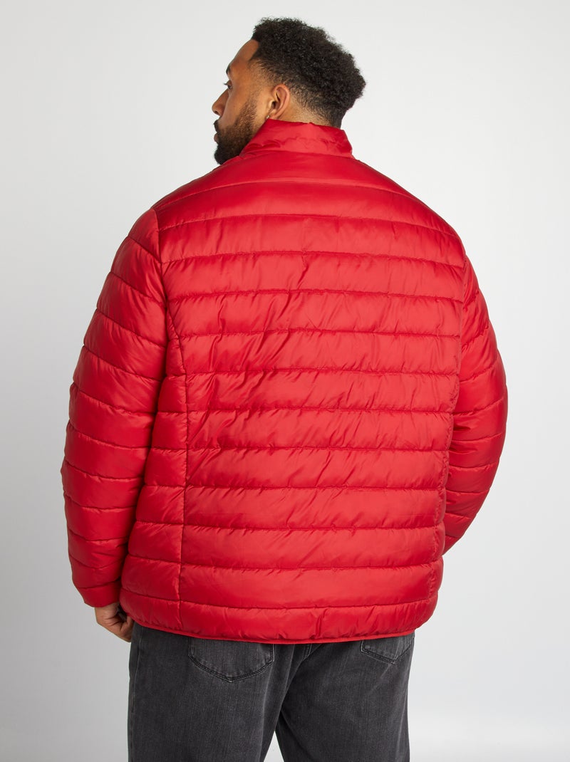 Blusão de penas leve VERMELHO - Kiabi