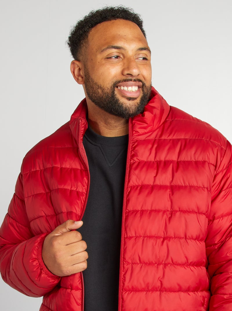 Blusão de penas leve VERMELHO - Kiabi
