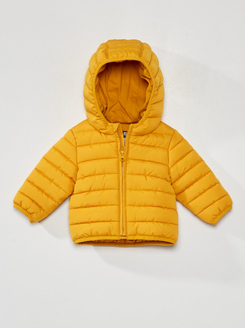 Blusão de penas liso AMARELO - Kiabi