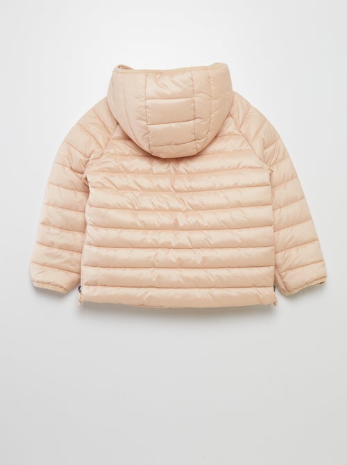 Blusão de penas quente com capuz - So Easy - Kiabi