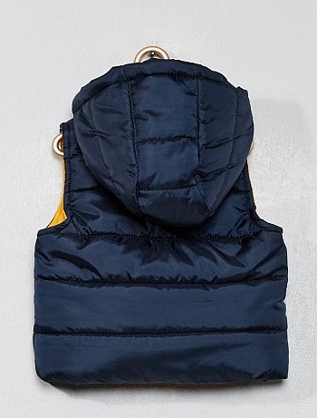 Blusão de penas sem mangas - Kiabi