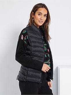Blusão de penas sem mangas de conceção ecológica - Kiabi